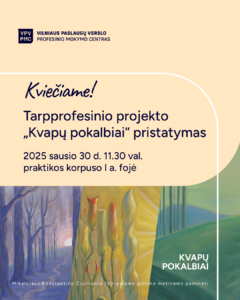 Tarpprofesinio projekto „Kvapų pokalbiai“, skirto M. K. Čiurlionio 150-osioms gimimo metinėms paminėti, pristatymas