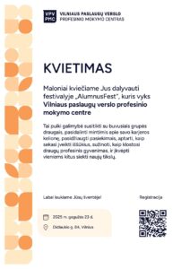 Absolventų festivalis „Alumnus Fest“