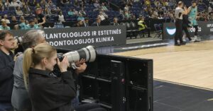 F-70 grupės mokiniai gilino sporto fotografijos įgūdžius