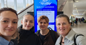 Būsimieji masažuotojai–sveikatingumo ir geros savijautos parodoje „Stay Healthy“